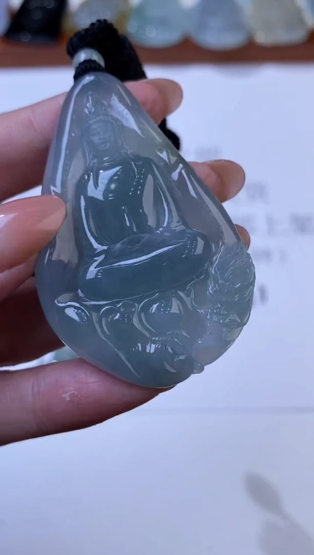 未镶嵌挂件翡翠300770  多人