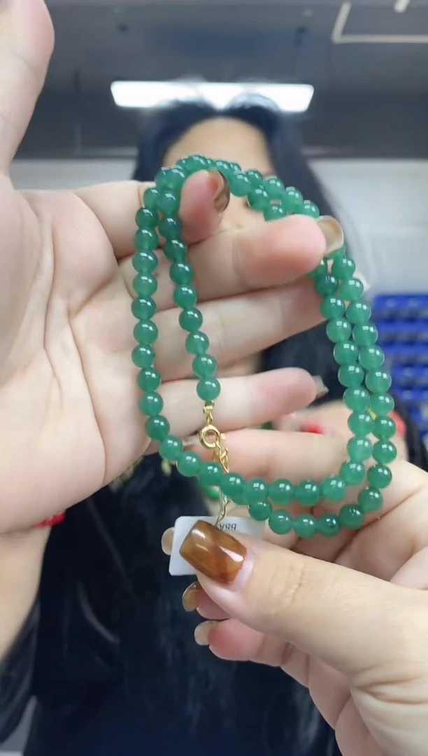 【闪购商品】翡翠颈饰未镶嵌多样性发其一颜色微差