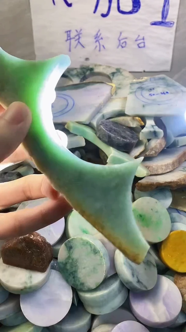未镶嵌挂件翡翠纯天然翡翠A货54