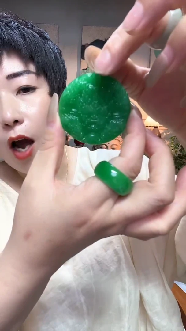 吊坠(赠链)合金翡翠624