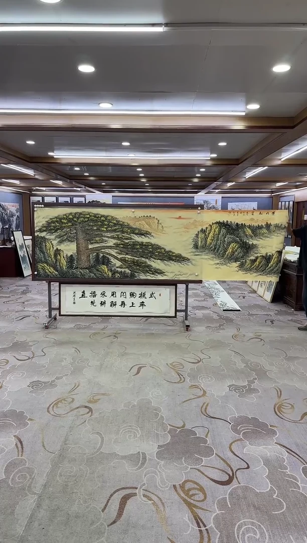 绘画绘画Y-王红兵-小丈二-山水画