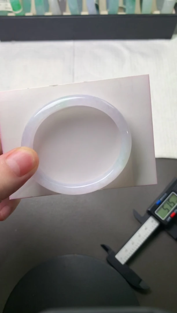 翡翠手镯（贵妃镯）未镶嵌525*9.6*6.