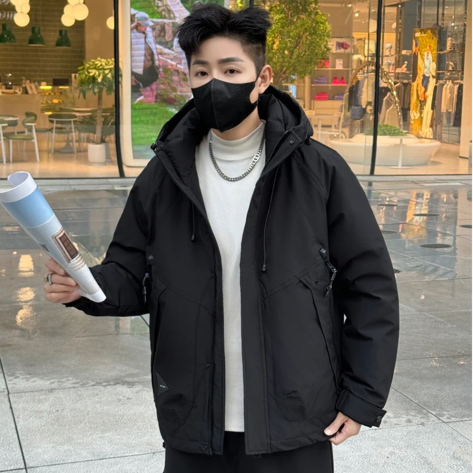 24356黑G--胡家【剪标款】新山系系列冬季保暖加厚外套