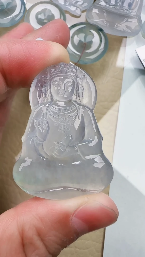 颈饰未镶嵌翡翠缅甸翡翠a货