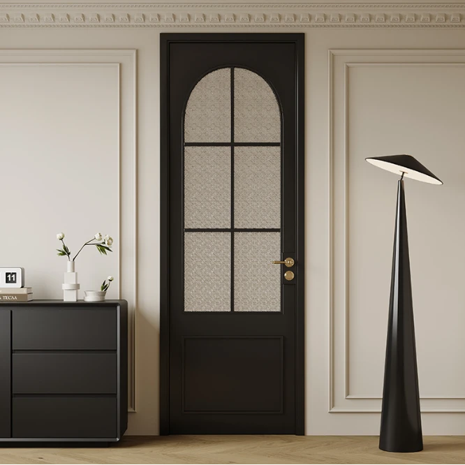 复古老铁门卫生间厨房平开门标配所有工艺玻璃五金