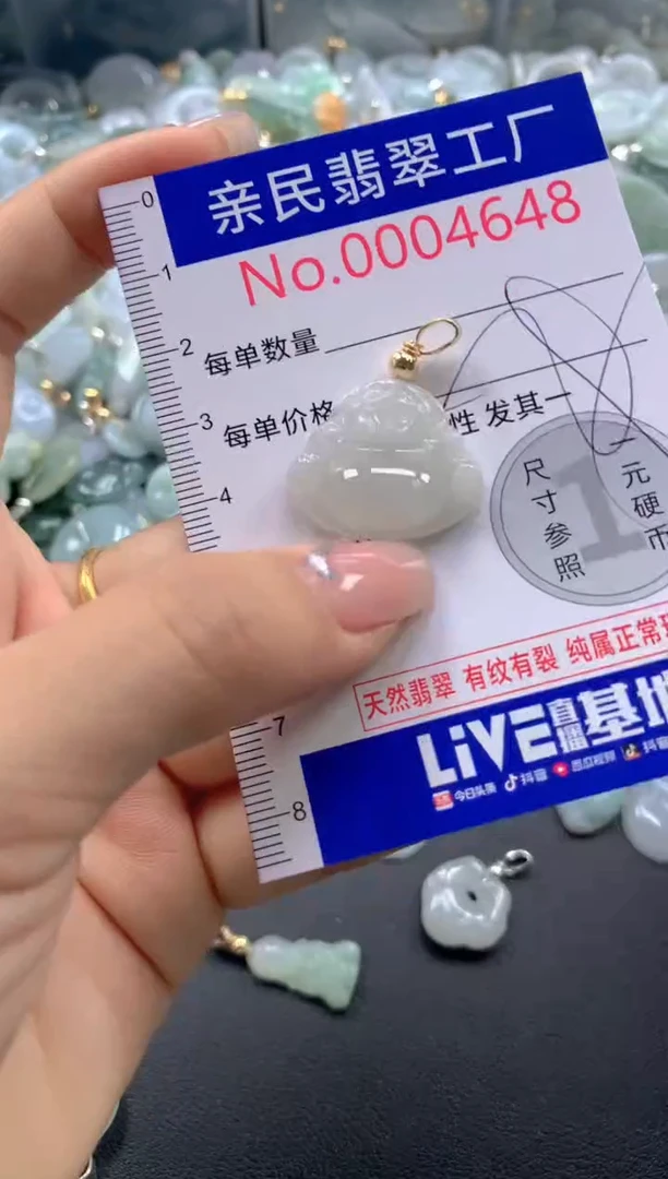 颈饰未镶嵌翡翠4648