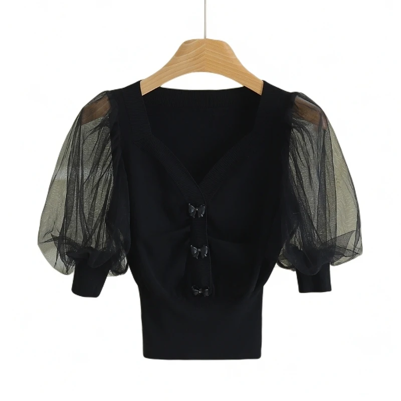 F2620-【桌】时尚百搭毛针织衫#ZJW56M004