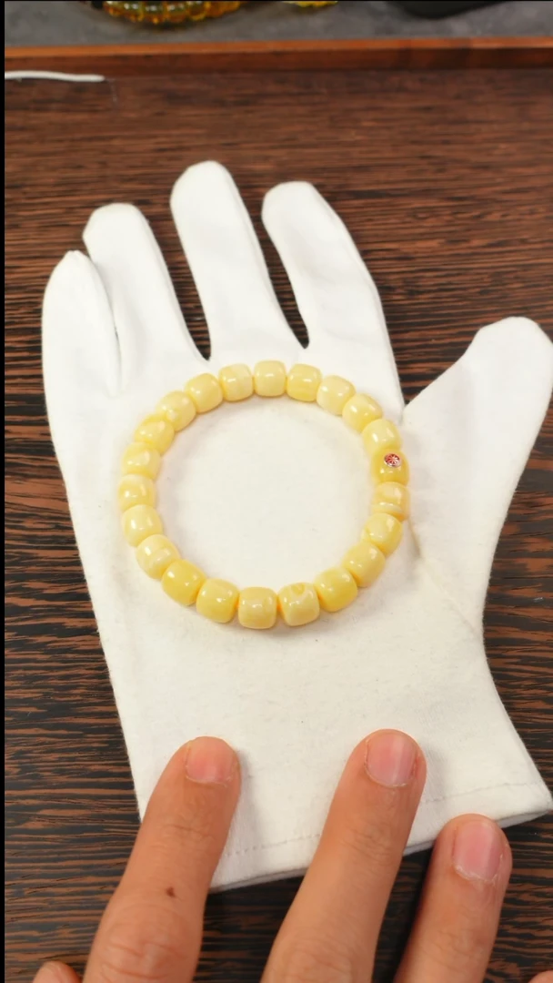 【闪购商品】蜜蜡手链未镶嵌2485 10mm红标