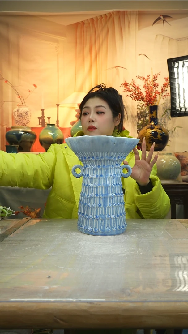 高度29口径23陶瓷花瓶