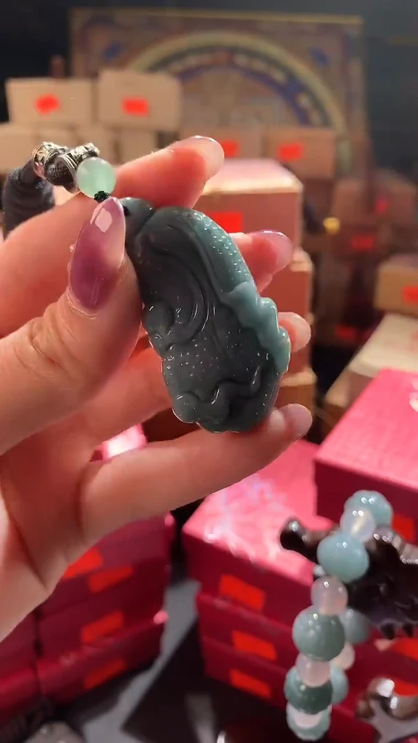 颈饰未镶嵌翡翠453433