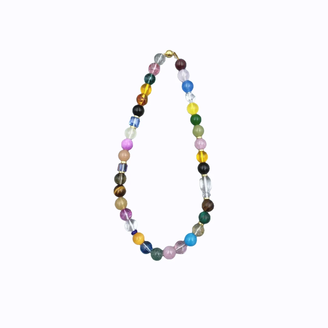 设计款多宝琉璃项链A28-819赠礼盒（多样性发）