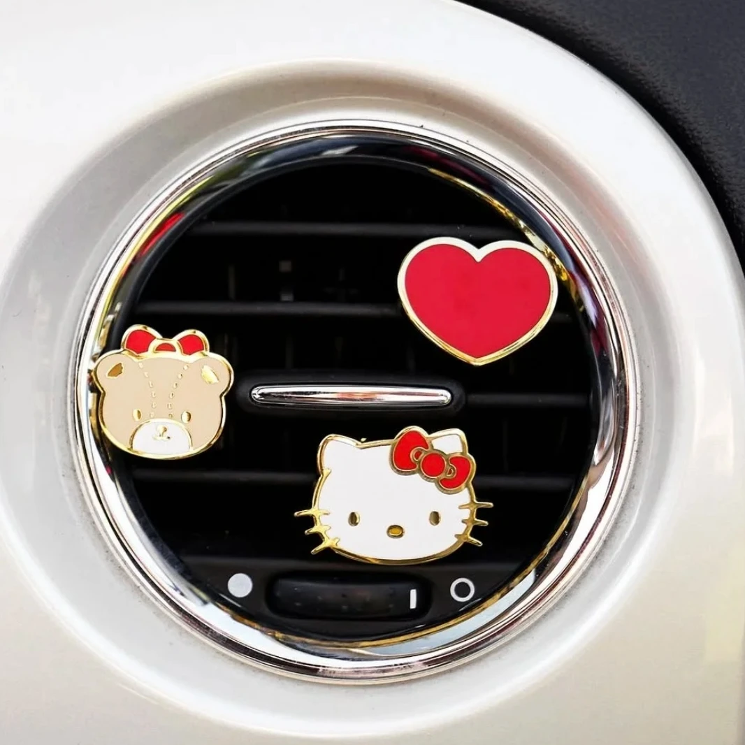 【首尔限定】Hello Kitty Kitty 小熊 爱心 套装 韩国制 摆件