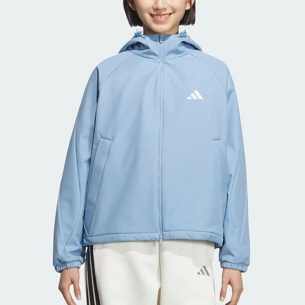 adidas/阿迪达斯女子MS SOFTSHELL JK休闲时尚梭织夹克外套KC0087
