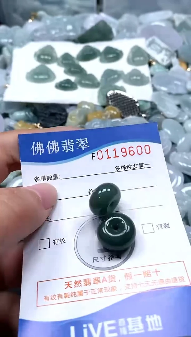 【闪购商品】翡翠颈饰未镶嵌闪购商品0119600