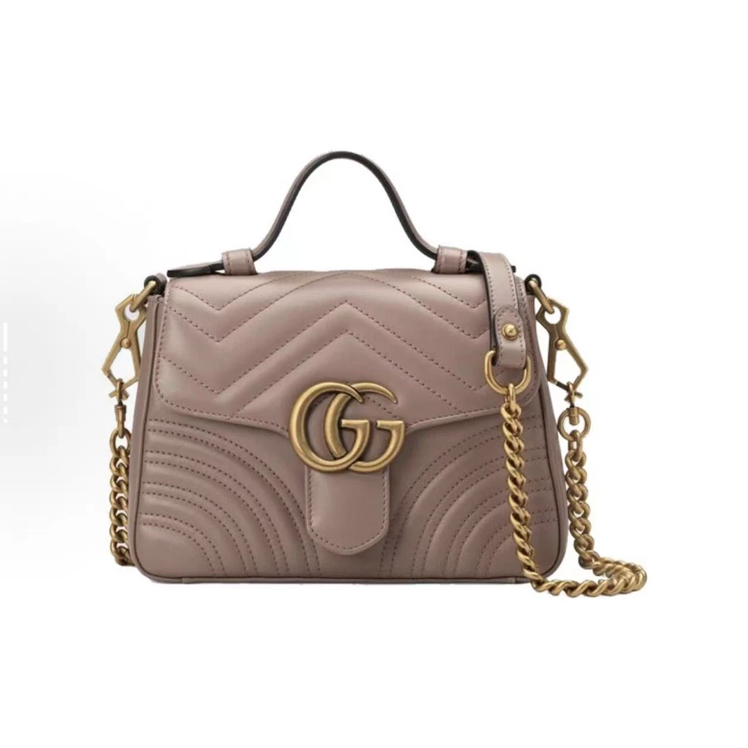 99新 GUCCI/古驰 云朵奢品/古驰marmont邮差/98新