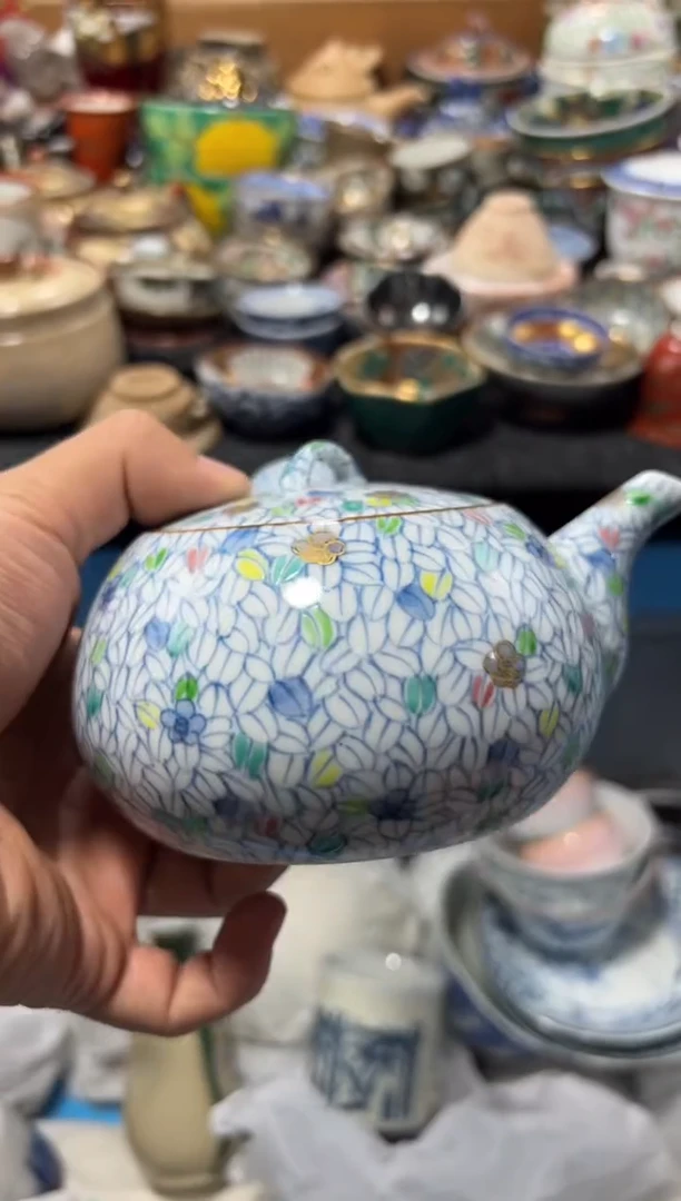 瓷片邹*、夏目海外回流瓷器中古品。