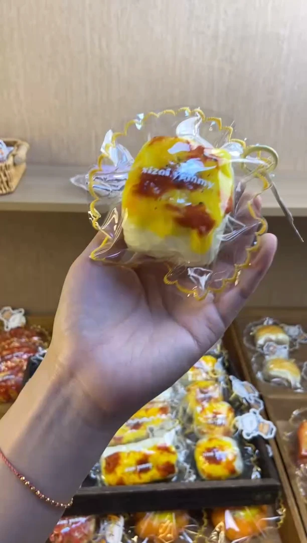 胶制焗芝士小方（软袋子缝边）