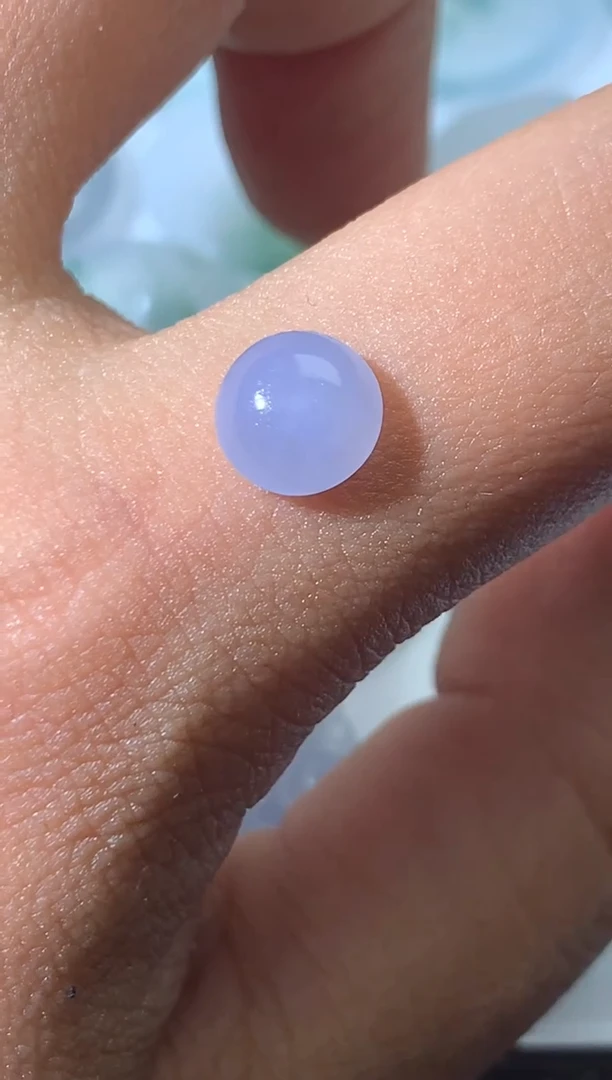 未镶嵌定制翡翠毛货 8-4.4