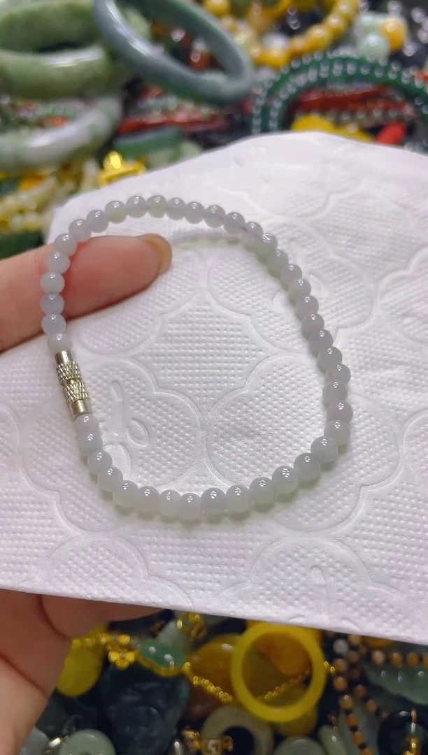 颈饰未镶嵌翡翠3MM