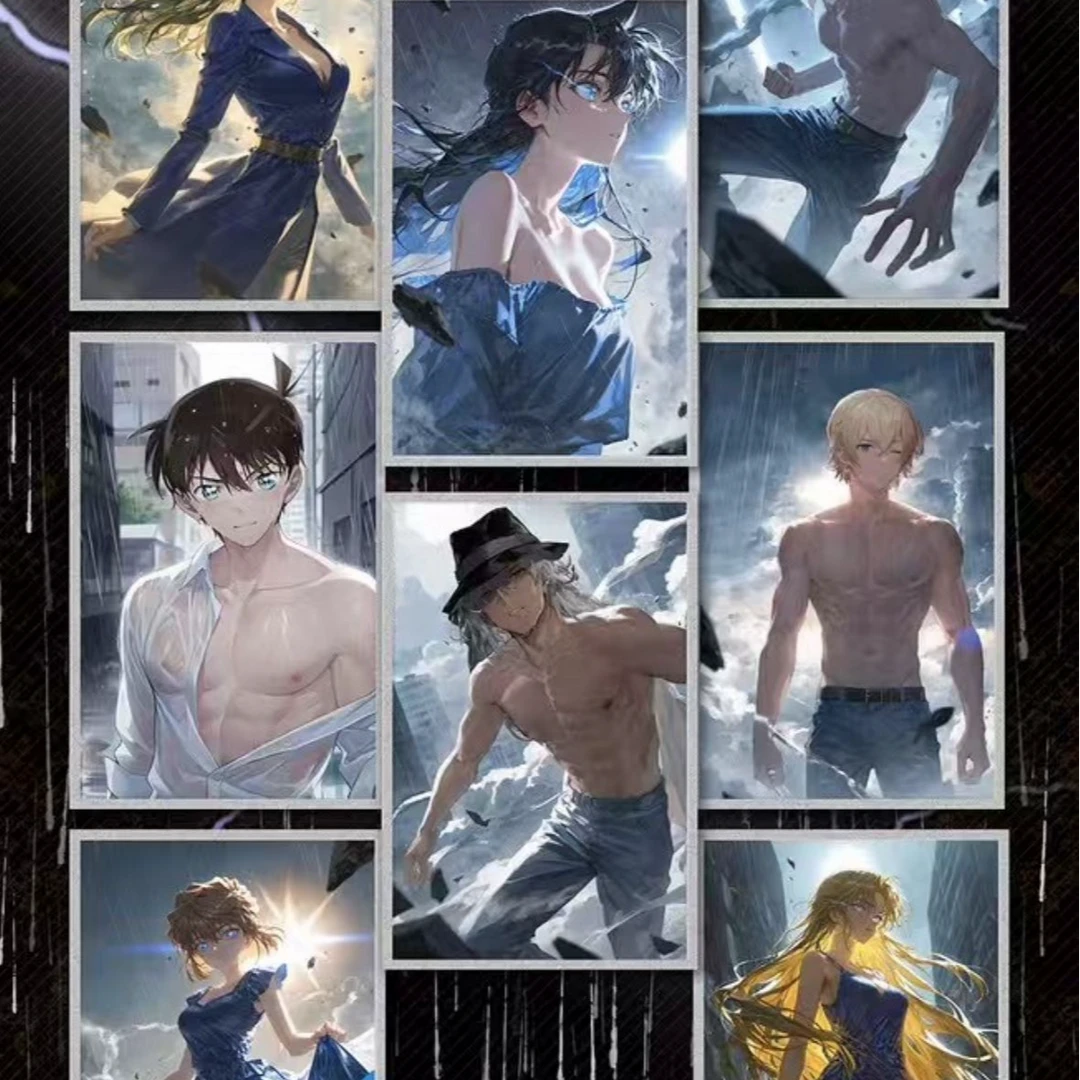 [星虹回响]同频心跳名侦探柯系列色纸收藏盲盒（默认代拆）