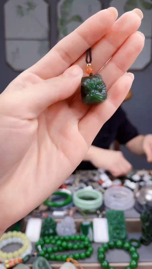 颈饰未镶嵌和田玉多样性发货拍一发一