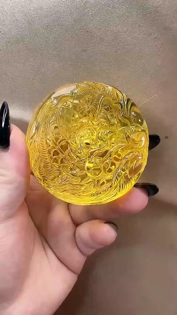 琥珀颈饰未镶嵌吊坠