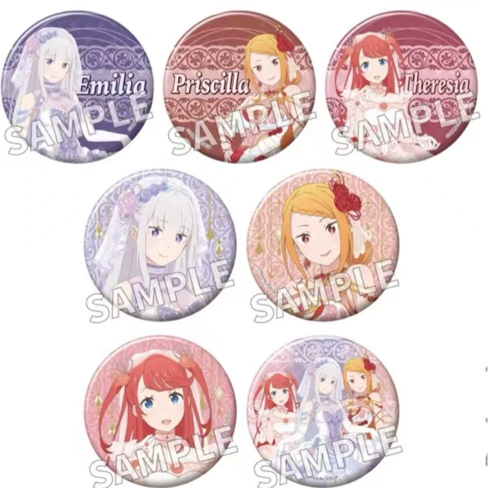 re0从零开始的异世界生活 婚纱3rd season场贩徽章 正版日谷