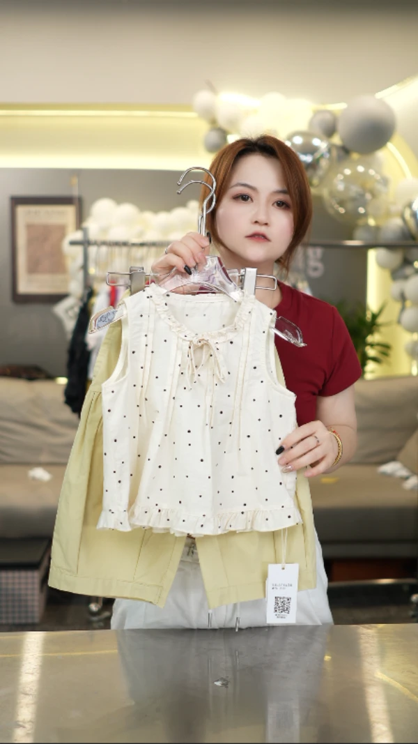 【福利样衣】女童韩版夏季休闲时尚女童套装-25137