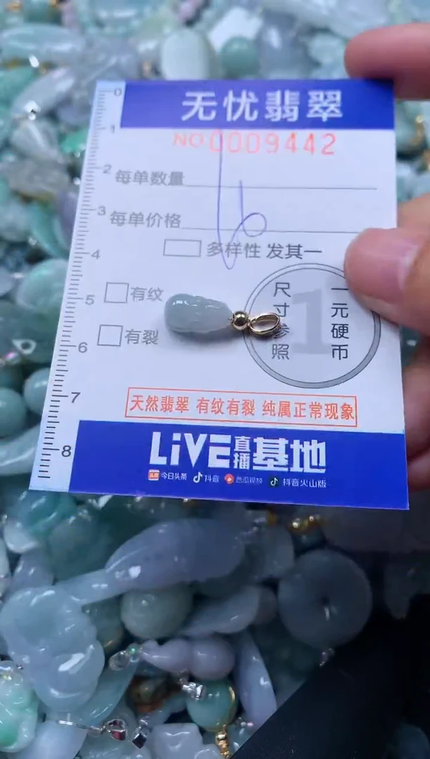 颈饰未镶嵌翡翠9442