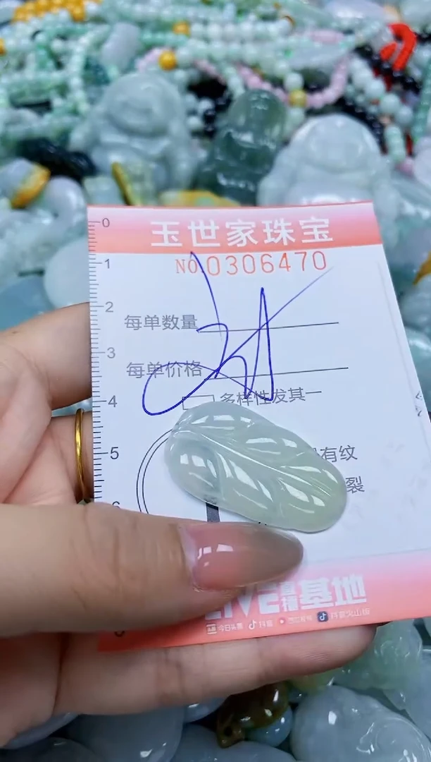 翡翠未镶嵌颈饰闪购0306470多样性发其一