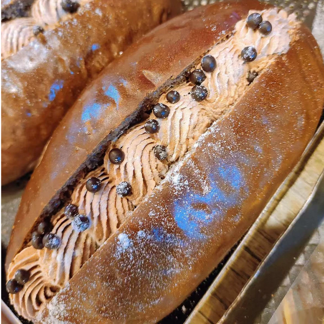 家御膳短保烘焙 巧克力毛毛虫1个
