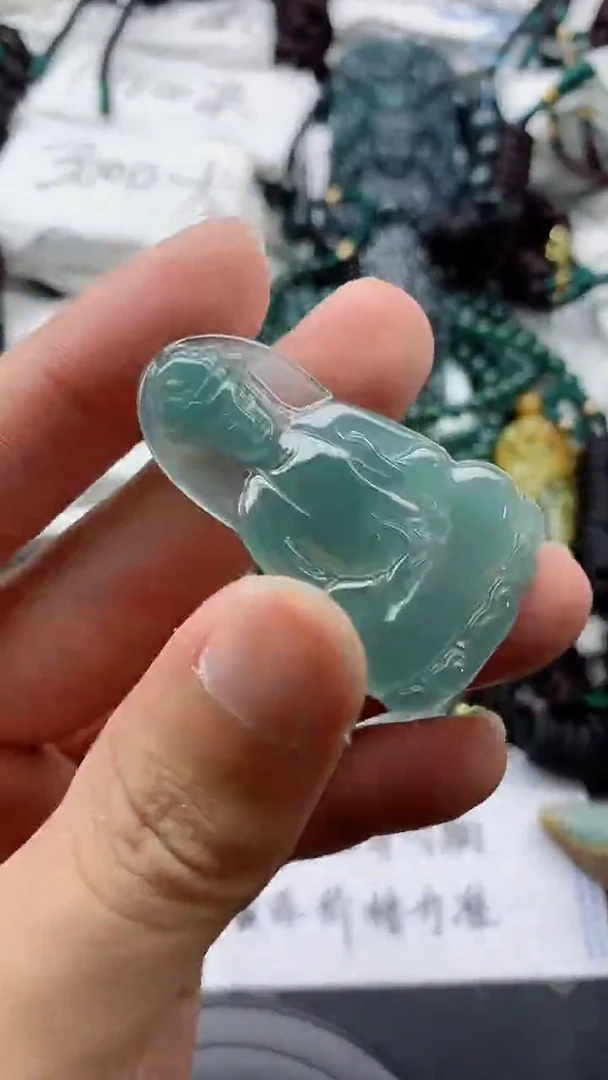 翡翠未镶嵌颈饰888