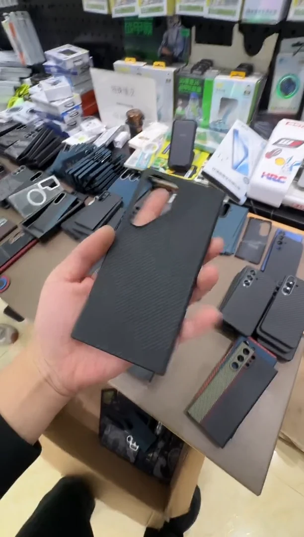 99新s24ultra 0重力大开口600d磁吸凯夫拉手机壳