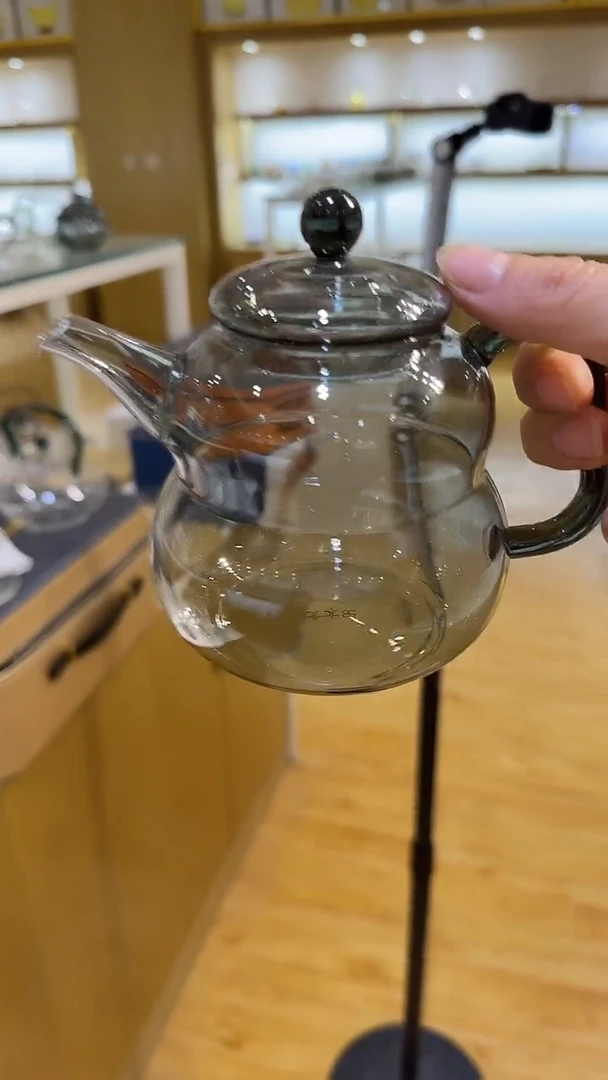 北大史葫芦煮茶壶H-22透黑