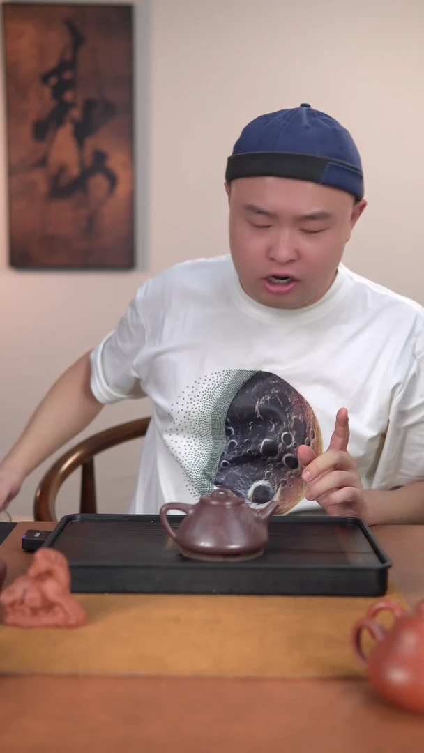 工堂直营精工半手紫砂壶紫泥