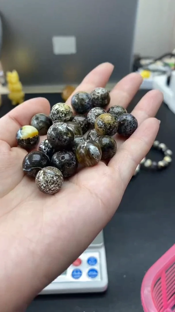 琥珀未镶嵌珠宝奇石669多样性发其一默认有瑕12