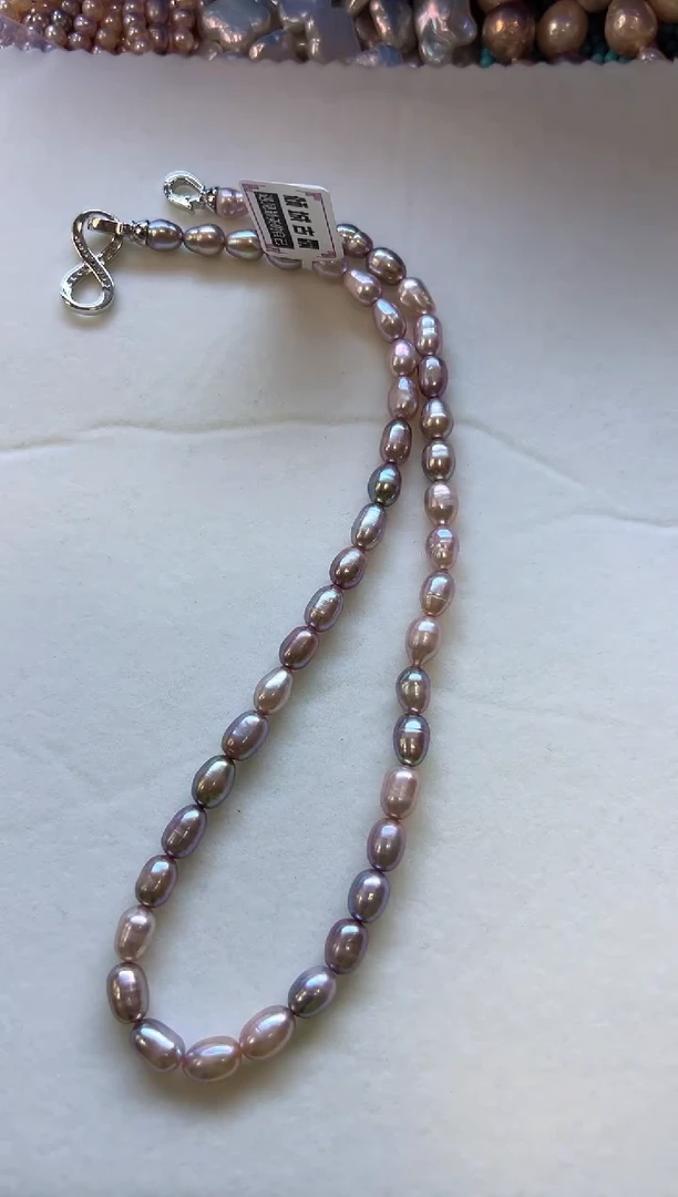 未镶嵌项链淡水珍珠446