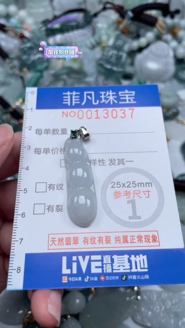 颈饰未镶嵌翡翠13037