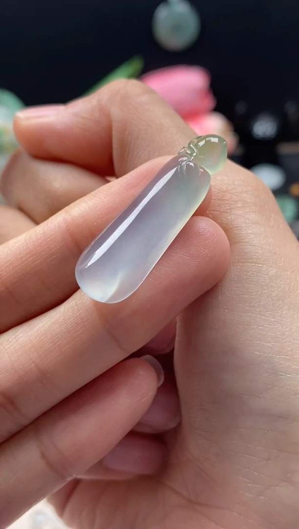 【闪购商品】翡翠颈饰未镶嵌翡翠冰种福瓜