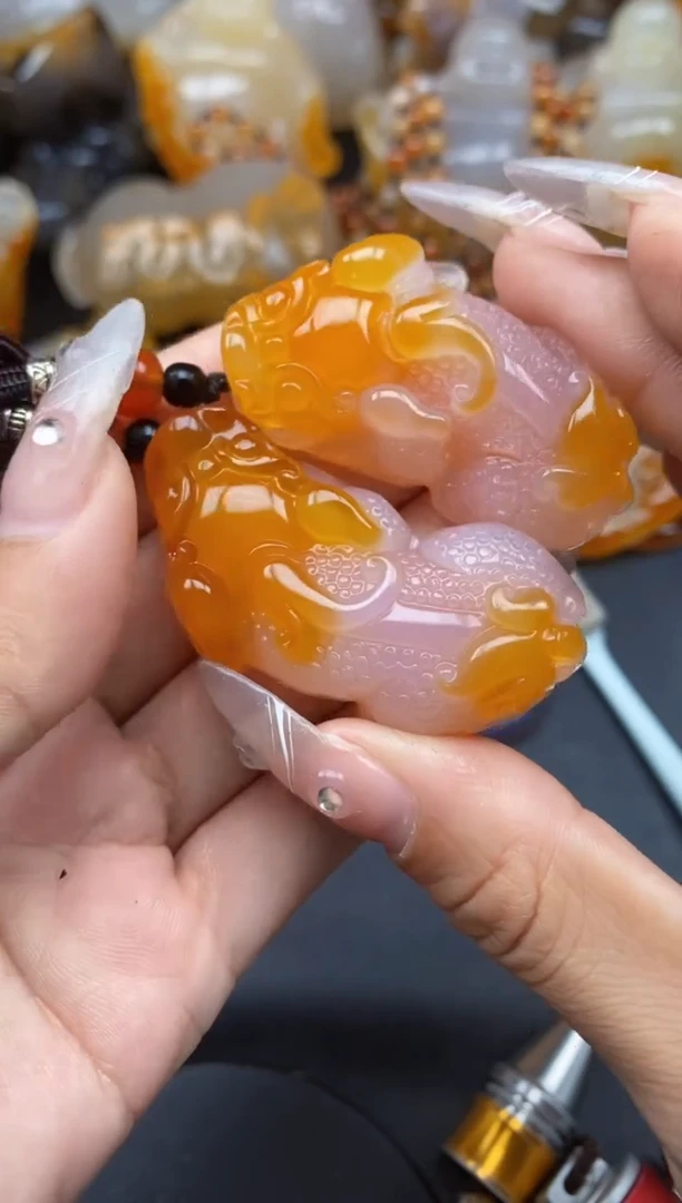 【闪购商品】玛瑙/玉髓颈饰未镶嵌ll