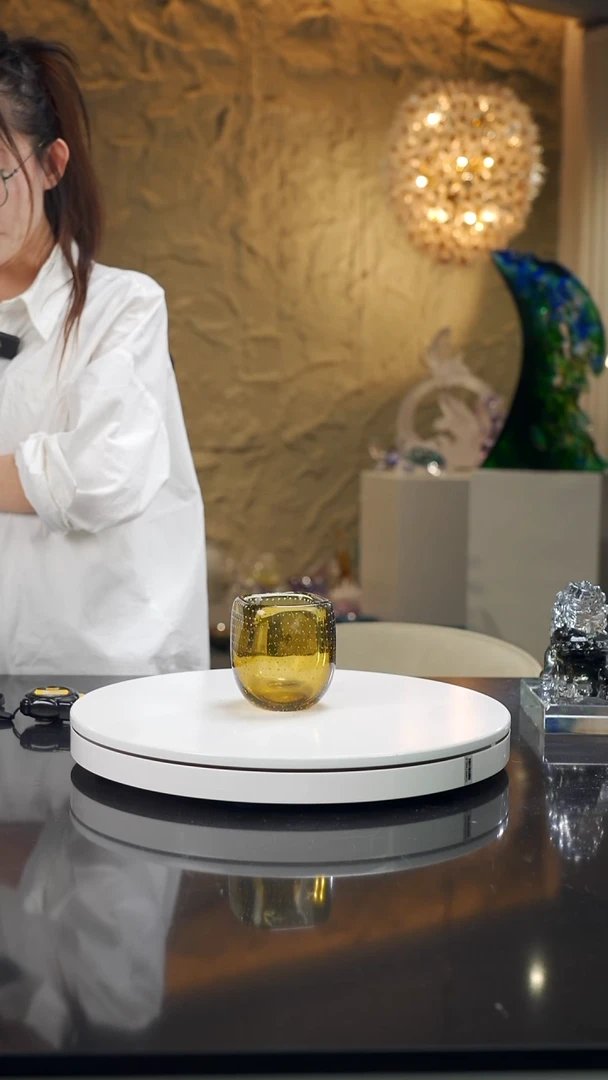 手工艺品琉璃琥珀色香薰瓶