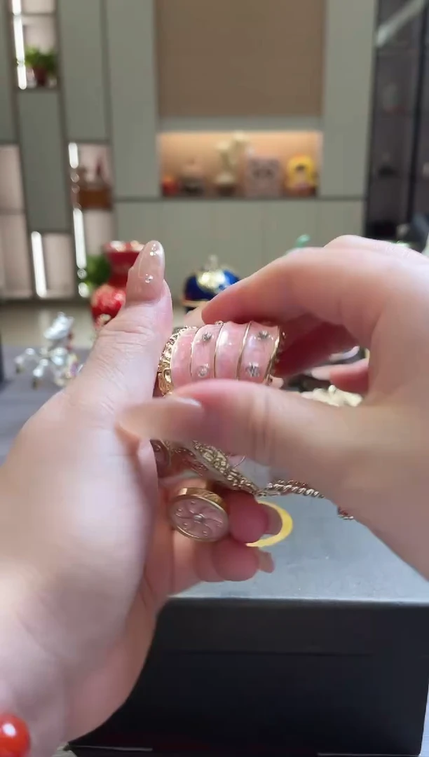 摆件七宝烧珐琅彩首饰盒