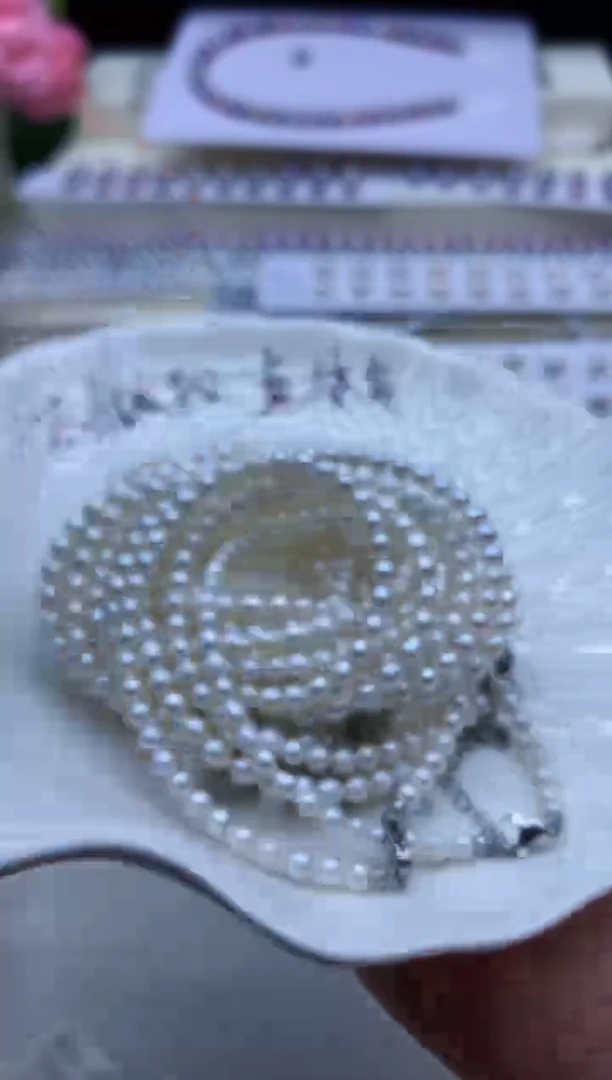 【闪购商品】淡水珍珠颈饰未镶嵌淡水珍珠项链多样性发其一