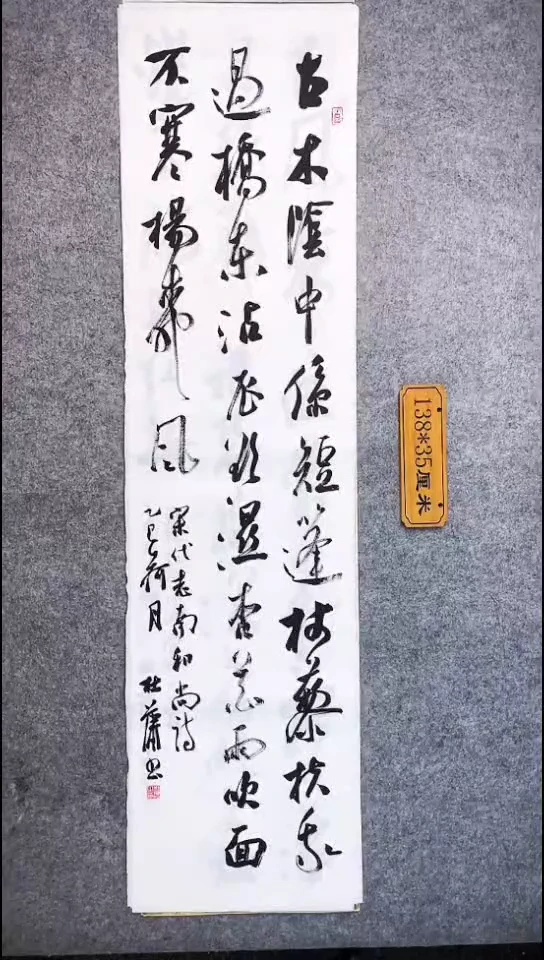 书法093中书协 杜潇书法放漏