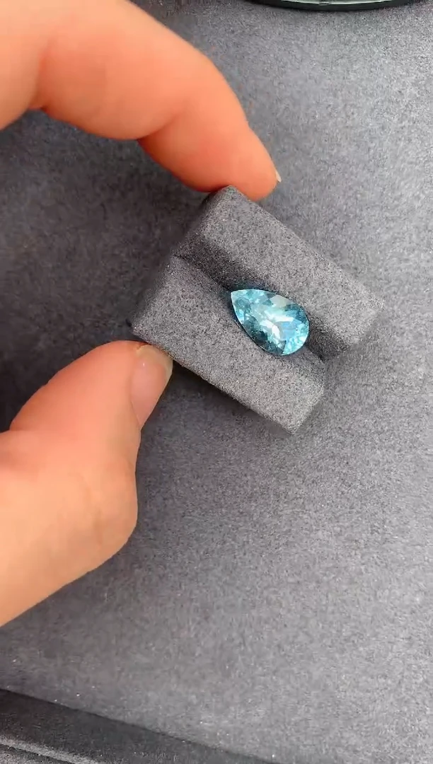 【闪购商品】海蓝宝石裸石未镶嵌3ct海蓝宝石