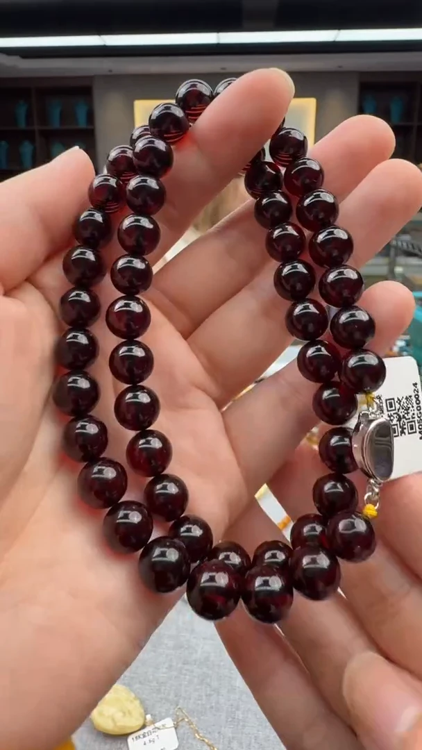 未镶嵌颈饰琥珀180秒拍号 假一罚三