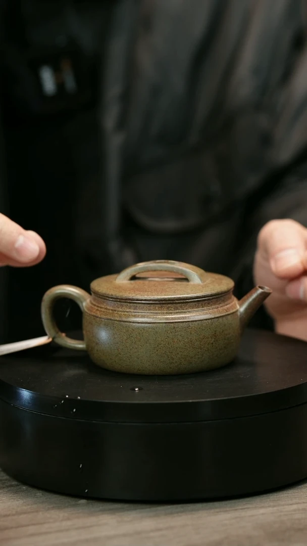 茶壶紫砂@*特H2398史鑫杰段泥光素大口瓦