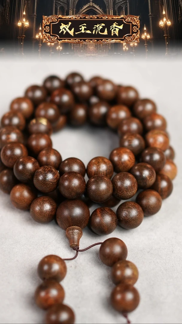 【闪购商品】沉香吊坠富森红土雷击瘿子留疤伽罗老料金标