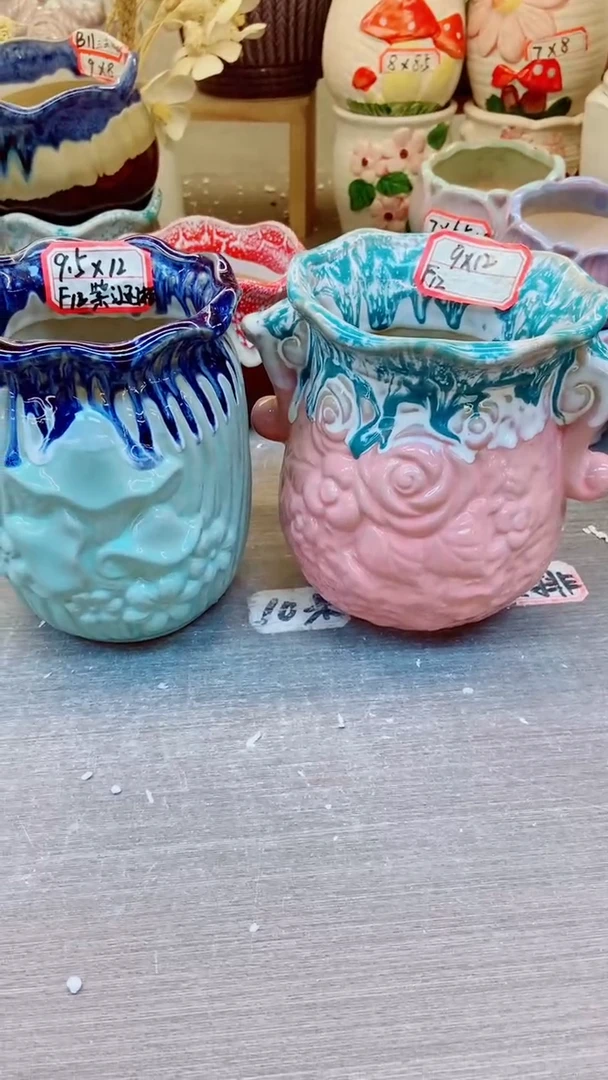 【闪购商品】陶瓷@@F12紫涵桩2件套