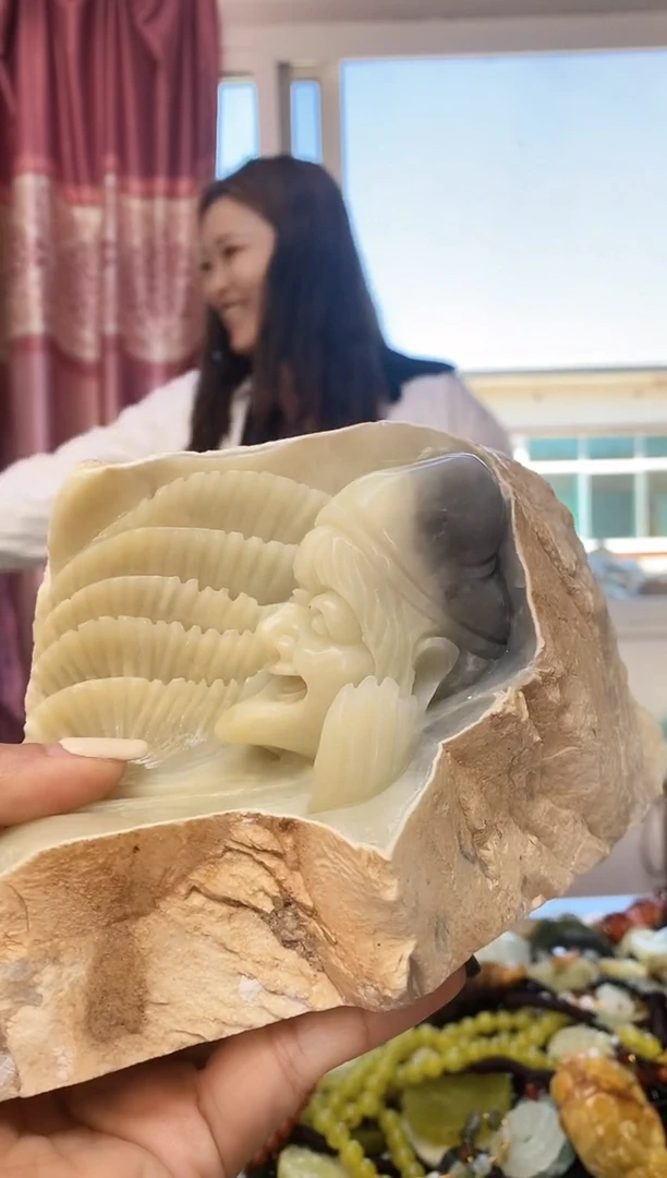 未镶嵌岫玉摆件